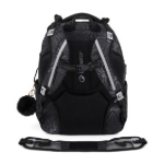 Obrázek z Bagmaster ZIPSTER 25 A studentský set – černý s bílými květy 