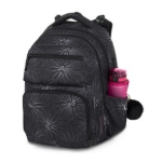 Obrázek z Bagmaster ZIPSTER 25 A studentský set – černý s bílými květy 