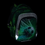 Obrázek z Bagmaster LUMI 25 B velký školní set pro prvňáčky – fotbal Zelená 23 l 