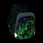 Obrázek z Bagmaster LUMI 25 C velký školní set pro prvňáčky – dinosarus Zelená 18 l 