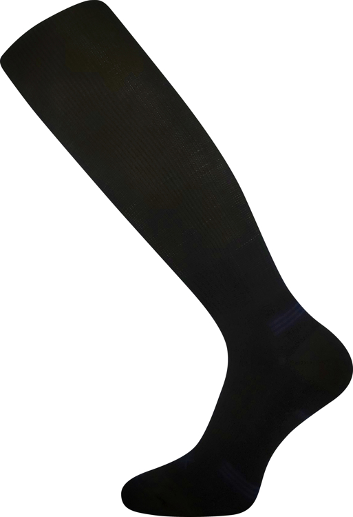 Obrázek z VOXX Podkolenky dvouvrstvé s jemným lemem WANAK z merino vlny ČERNÉ 