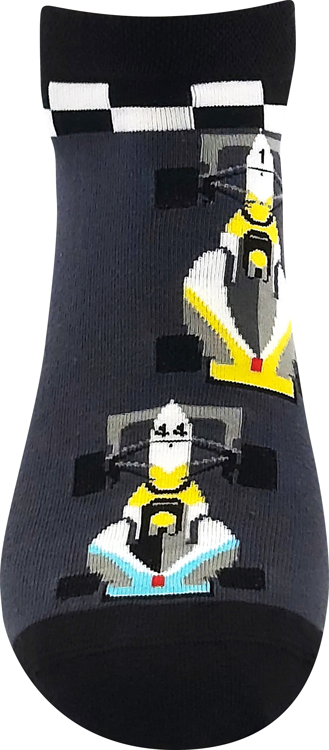 Obrázek z LONKA Ponožky barevné DEWOW s obrázky FORMULE (3 páry) 