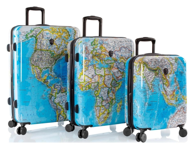 Obrázek z Heys Journey 3G S,M,L Blue Map S: 49 l / 
M: 86 l / 
L: 127 L 