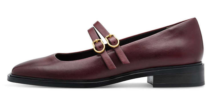 Obrázek z Tamaris 1-22131-45-537 Dámské baleríny bordó 