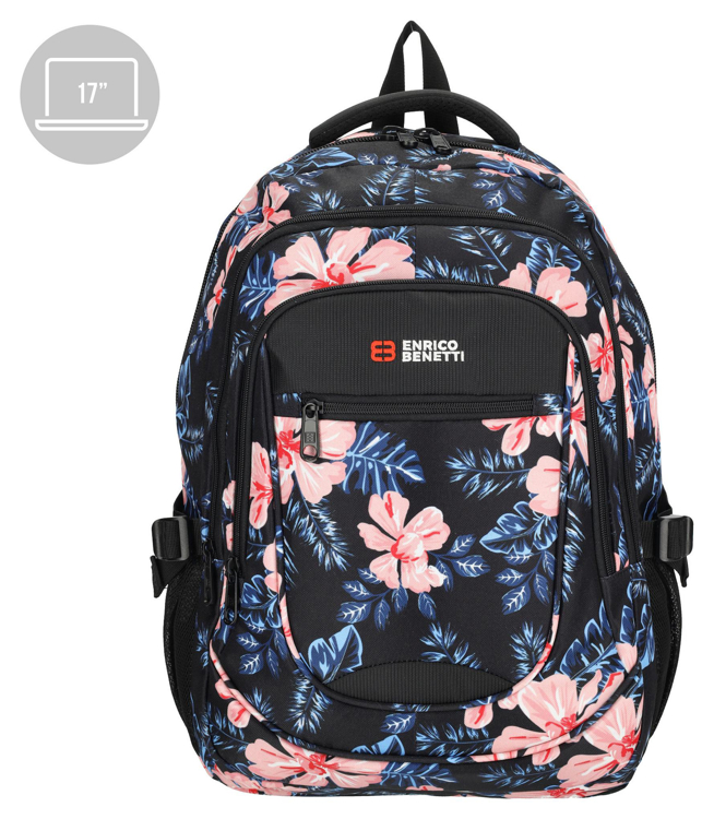 Obrázek z Enrico Benetti Santa Cruz 62038 Black Flower 33 L 