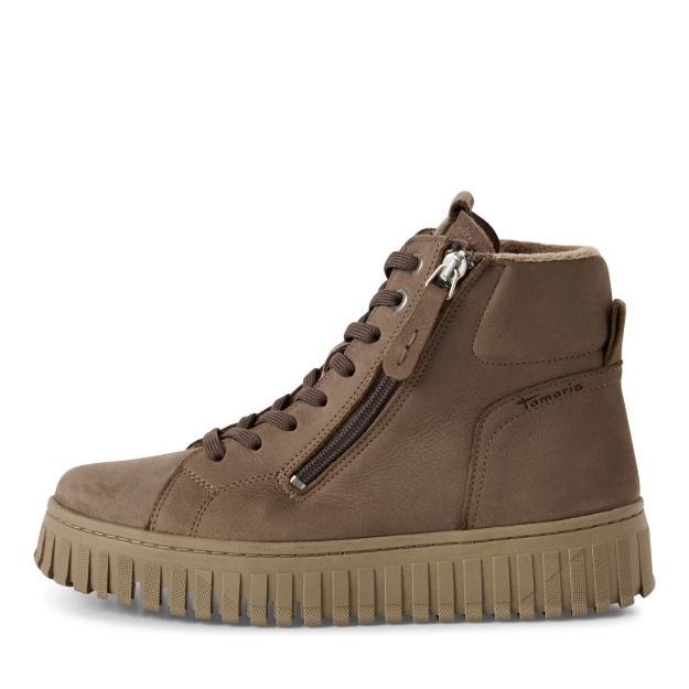 Obrázek z Tamaris 1-25206-43-3A1 Dámské kotníkové boty taupe 