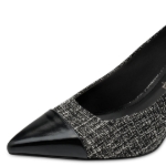 Obrázek z Tamaris 1-22466-45-009 Dámské lodičky černo / bílé 