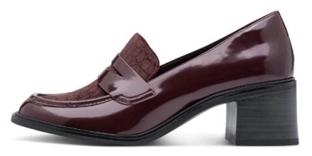 Obrázek Tamaris 1-24464-45-534 Dámské mokasíny merlot