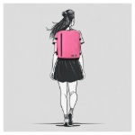 Obrázek z Enrico Benetti Amsterdam 54687 Fuchsia 24 L 