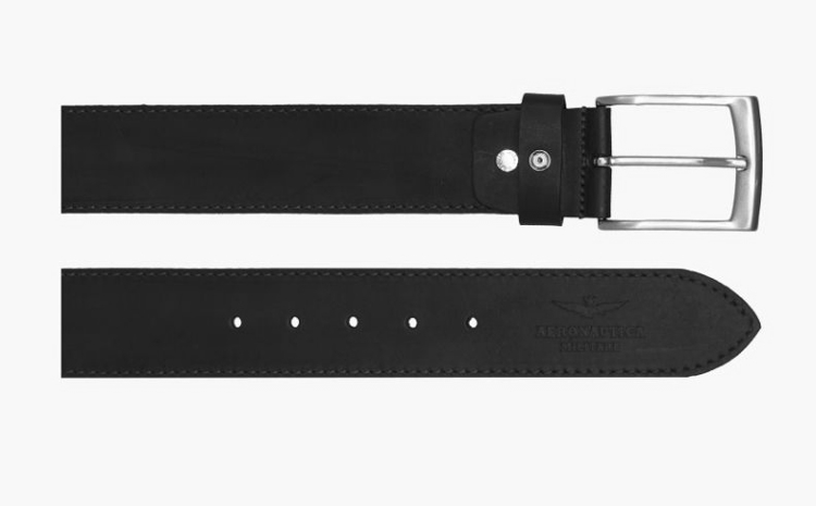 Obrázek z Opasek Aeronautica Militare 115 AM-403A-01 černá 