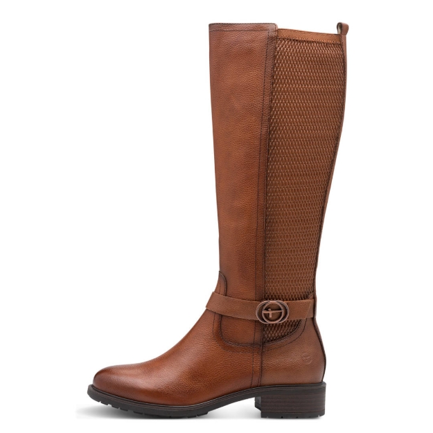 Obrázek z Tamaris 1-25618-43-305 Dámské kozačky hnědé 