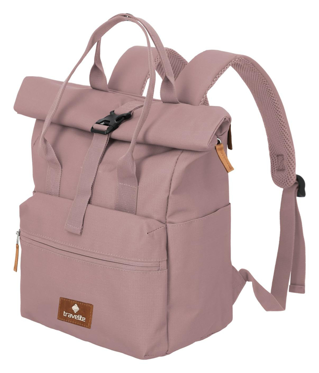 Obrázek z Travelite Basics Short Handle Roll-up Smoky rose 11/14 L 