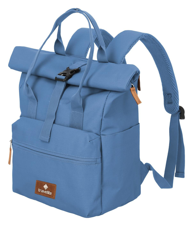 Obrázek z Travelite Basics Short Handle Roll-up Denim 11/14 L 