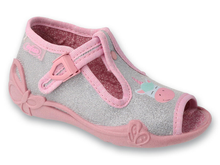 Obrázek z BEFADO 213P145 dívčí bačkorky jednorožec 