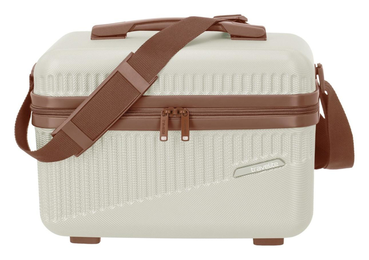 Obrázek z Travelite Bali Beautycase White/cognac 17 L 