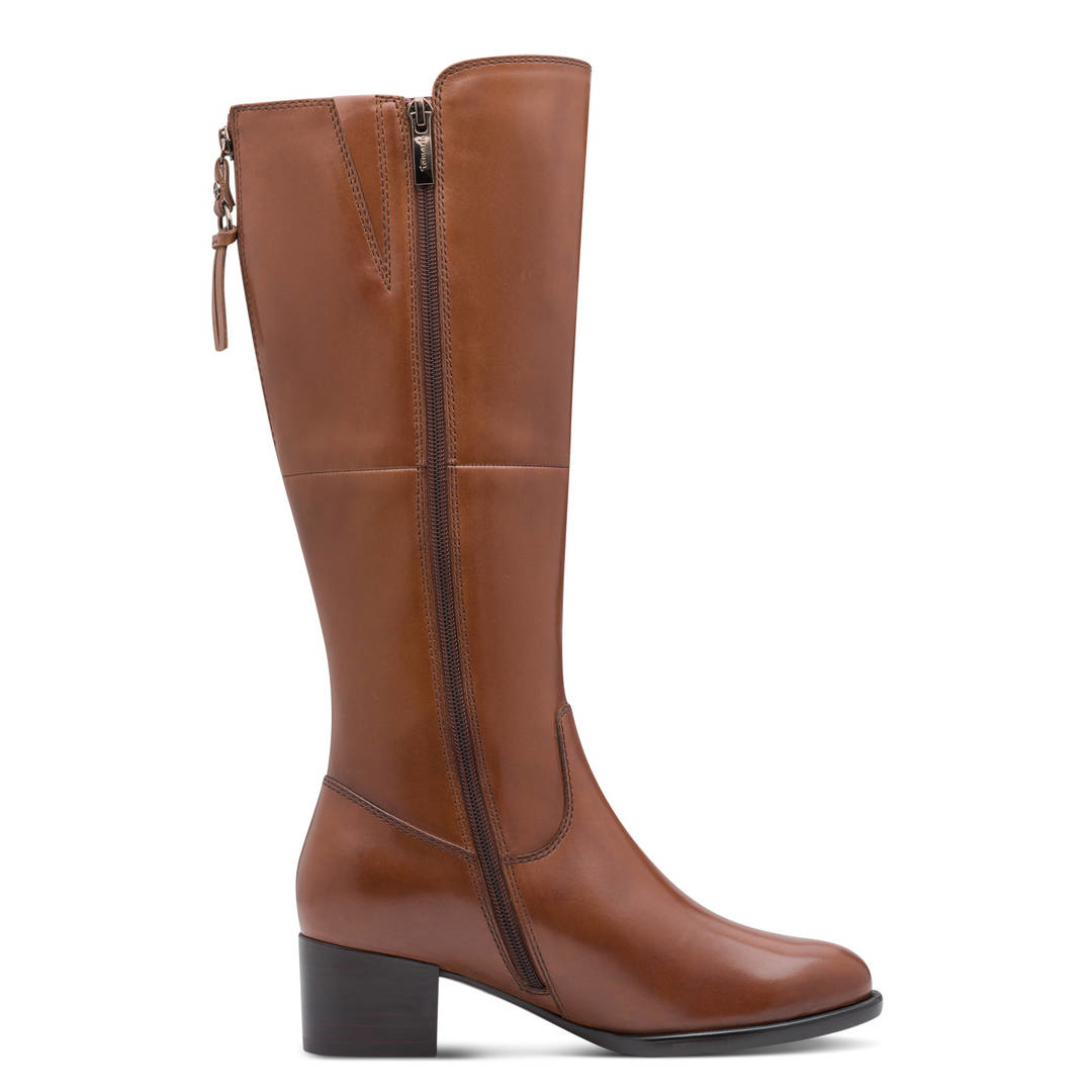Tamaris 1-25539-45-305 Dámské kozačky hnědé | Coolboty.cz