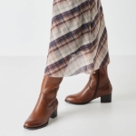 Obrázek z Tamaris 1-25539-45-305 Dámské kozačky hnědé 