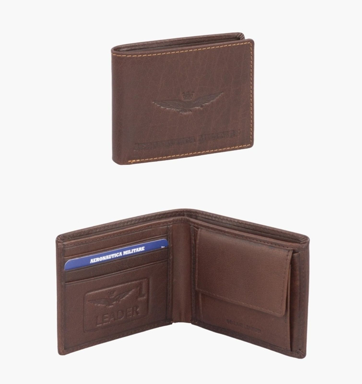 Obrázek z Peněženka Aeronautica Militare New Eagle AM-240-25 hnědá 