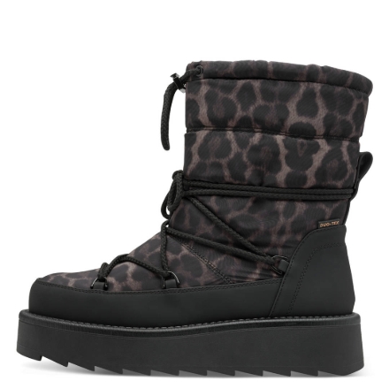 Obrázek Tamaris 1-26846-45-090 Dámské sněhule black / leopard