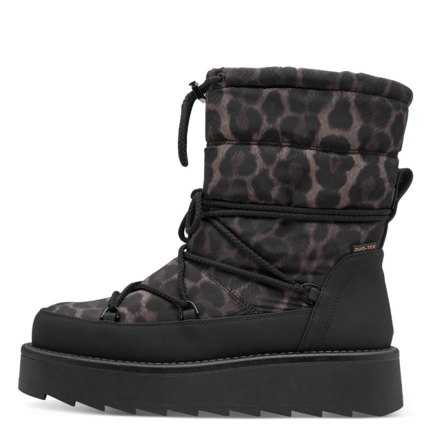 Obrázek z Tamaris 1-26846-45-090 Dámské sněhule black / leopard 