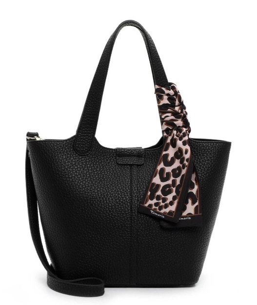 Obrázek z Tamaris Georgia 33971-100 Black Dámská kabelka přes rameno černá 11 L 