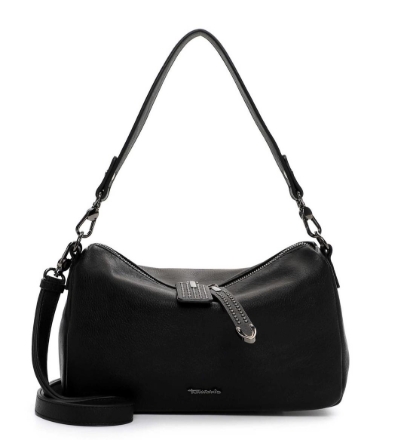 Obrázek Tamaris Glenn 34191-100 Black Dámská kabelka přes rameno černá 4,5 L
