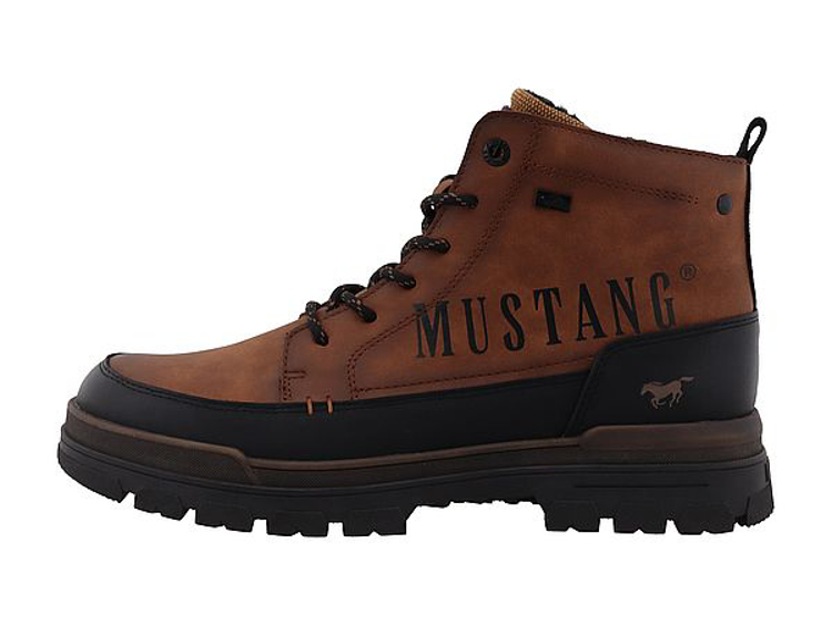 Obrázek z Mustang 15M0101004 Pánské zimní kotníkové boty hnědé 