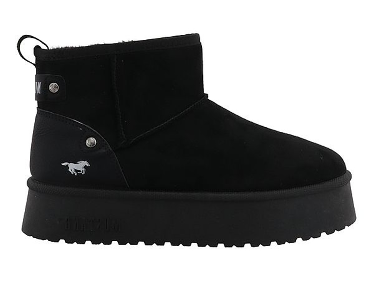 Obrázek z Mustang 15M0202001 Dámské zimní kotníkové boty černé 