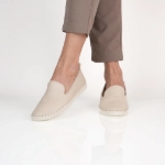 Obrázek z Batz Elmira Beige Dámské kožené mokasíny béžové 