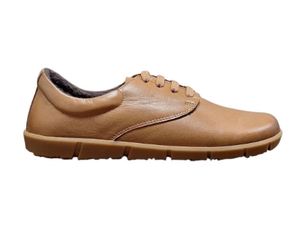 Obrázek Wild 017-26025 Lion Dámské celokožené barefoot polobotky hnědé