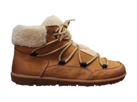Obrázek Wild 017-26023 Dámské celokožené barefoot kotníkové boty cat