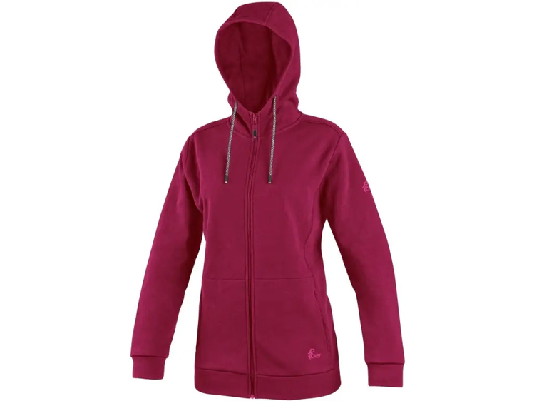 Obrázek z CXS HARRIET Dámská mikina vínová 