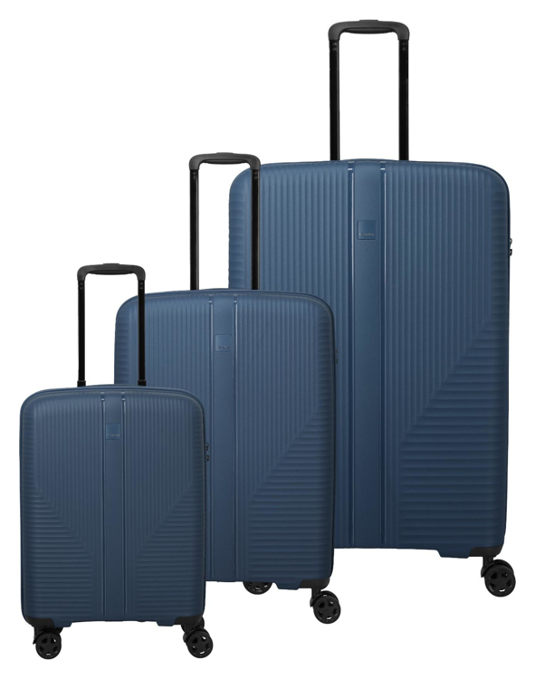 Obrázek z Travelite Air Stripe S,M,L Slim Navy S: 39 l / M: 75/86 l / L: 104 L 