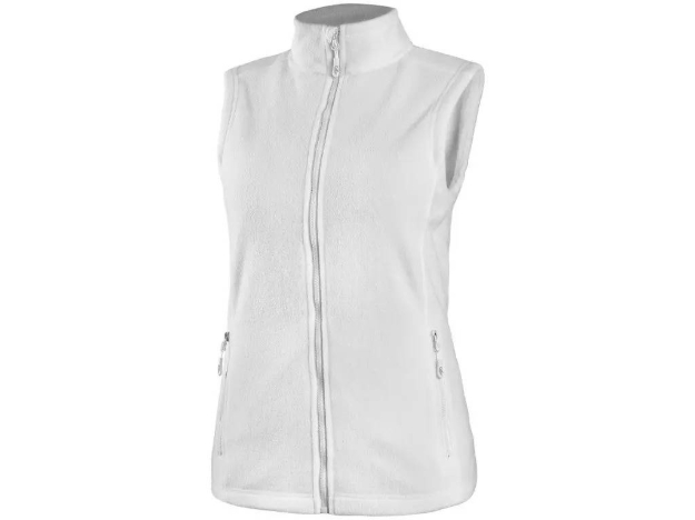 Obrázek z CXS MILFORD Dámská fleecová vesta bílá 