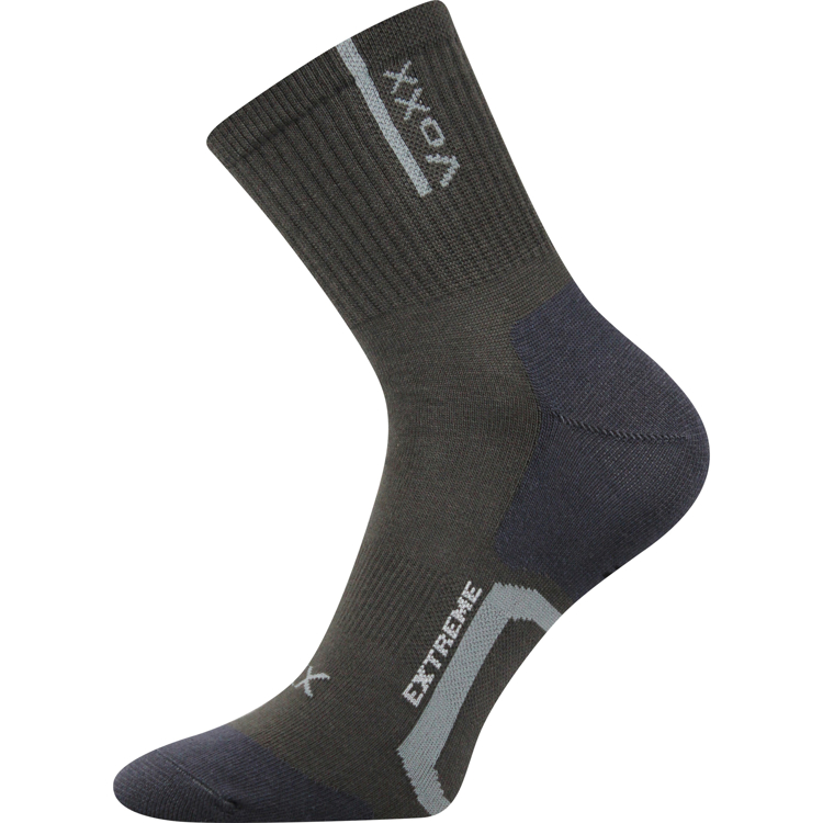 Obrázek z VOXX Ponožky sportovní slabé JOSEF se stříbrem TMAVĚ ZELENÉ 