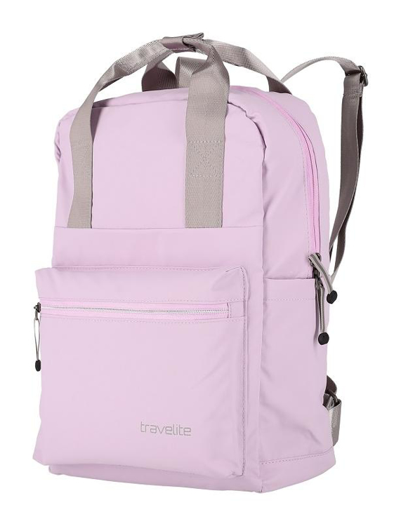 Obrázek z Travelite Basics Canvas Backpack Purple 11 L 