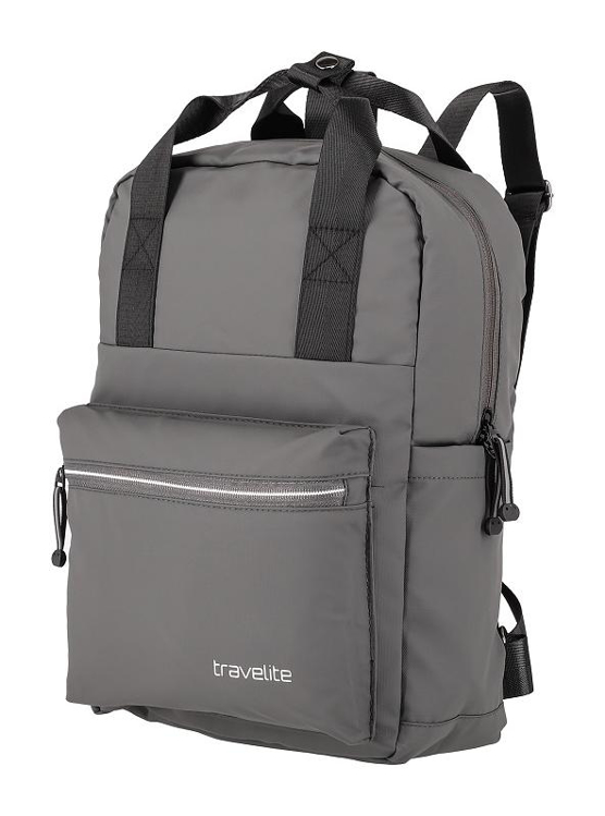 Obrázek z Travelite Basics Canvas Backpack Anthracite 11 L 