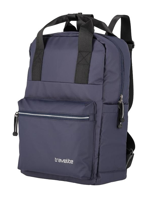 Obrázek z Travelite Basics Canvas Backpack Navy 11 L 