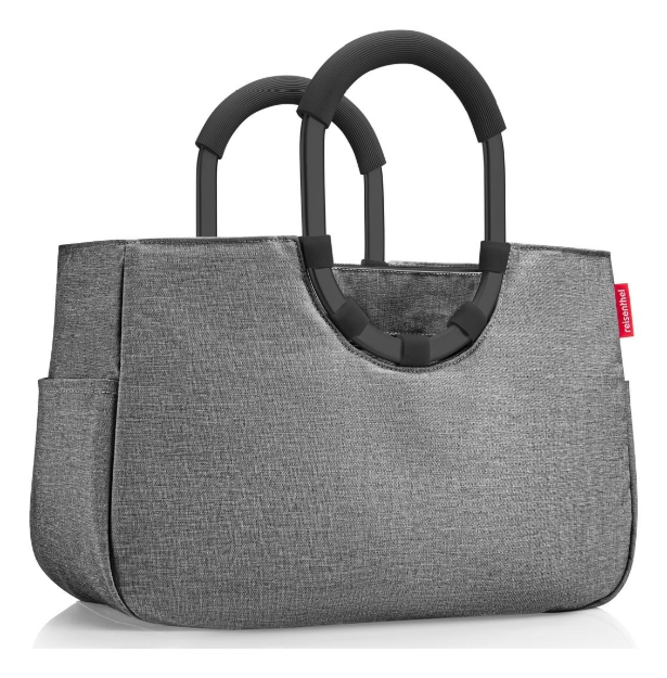 Obrázek z Reisenthel Loopshopper M Frame Twist Silver 12 L 