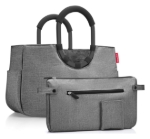 Obrázek z Reisenthel Loopshopper M Frame Twist Silver 12 L 