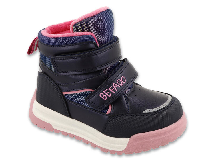 Obrázek z BEFADO 169X040 zimní FROST modro růžové 