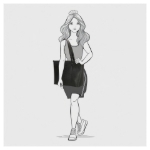 Obrázek z Enrico Benetti Kate 66529 Black 