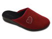 Obrázek z BEFADO 551D016 pantofle HOME GO bordó 
