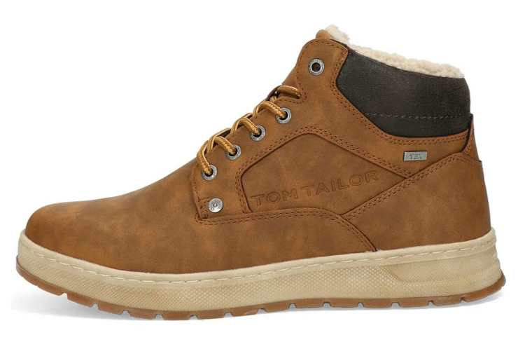 Obrázek z Tom Tailor 4280160006 Pánské zimní kotníkové boty hnědé 