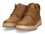 Obrázek z Tom Tailor 4280160006 Pánské zimní kotníkové boty hnědé 