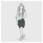 Obrázek z Enrico Benetti Nina 66786 Mint 