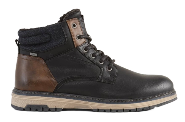 Obrázek z Tom Tailor 1580010001 Pánské kotníkové boty černé 