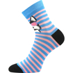 Obrázek z BOMA Ponožky dívčí LEY obrázkové MIX A s pejsky (3 páry) 