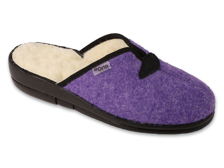 Obrázek z BEFADO 9D6 DrORTO dámské pantofle fialové 