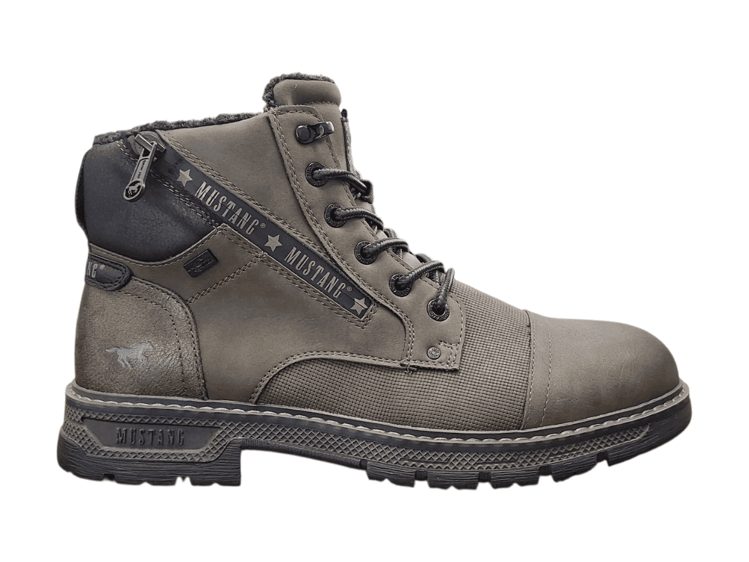 Obrázek z Mustang 15M016100200 Pánské zimní kotníkové boty khaki 